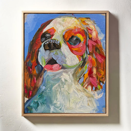 Original Artwork - Brittany Spaniel "Brittany" by Katy Irwin
