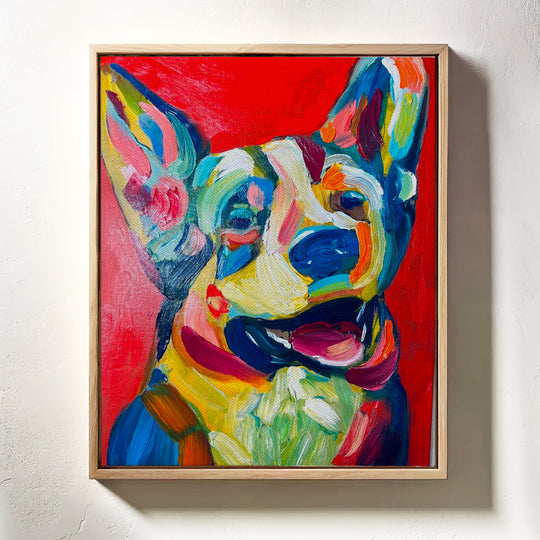 Original Artwork - Corgi "Mr. Woo" by Katy Irwin