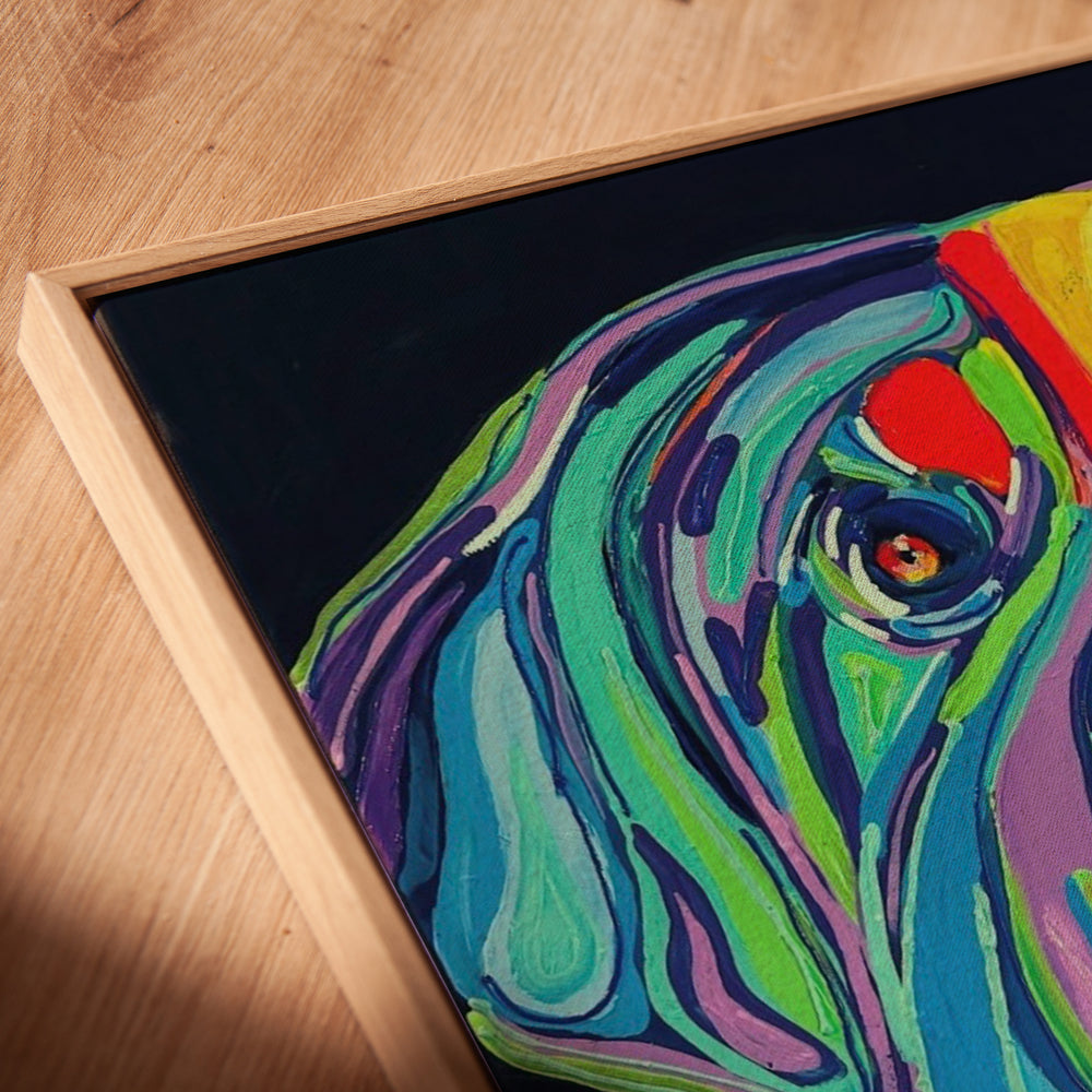 Original Artwork - Sharpei "Walter" by Katy Irwin