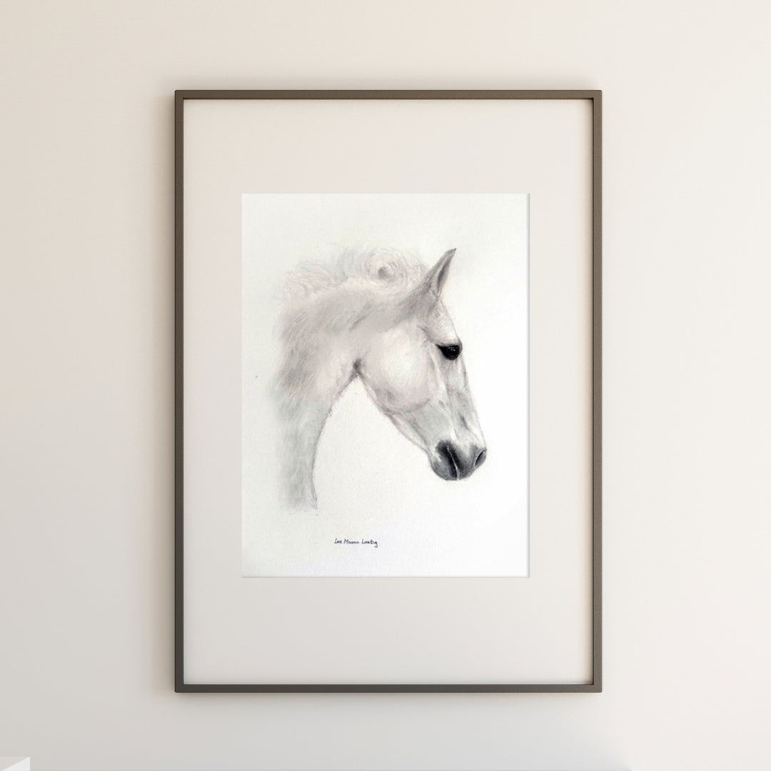 Original Artwork - Horse "Wildfire" by Lee Lustig
