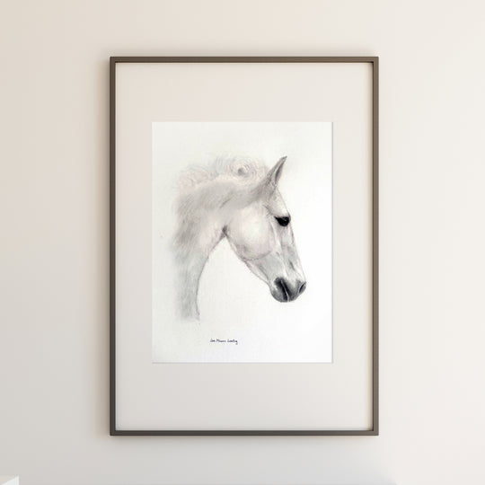 Original Artwork - Horse "Wildfire" by Lee Lustig