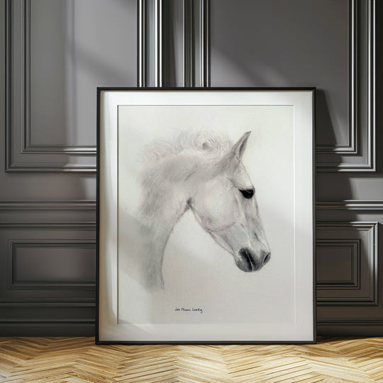 Original Artwork - Horse "Wildfire" by Lee Lustig