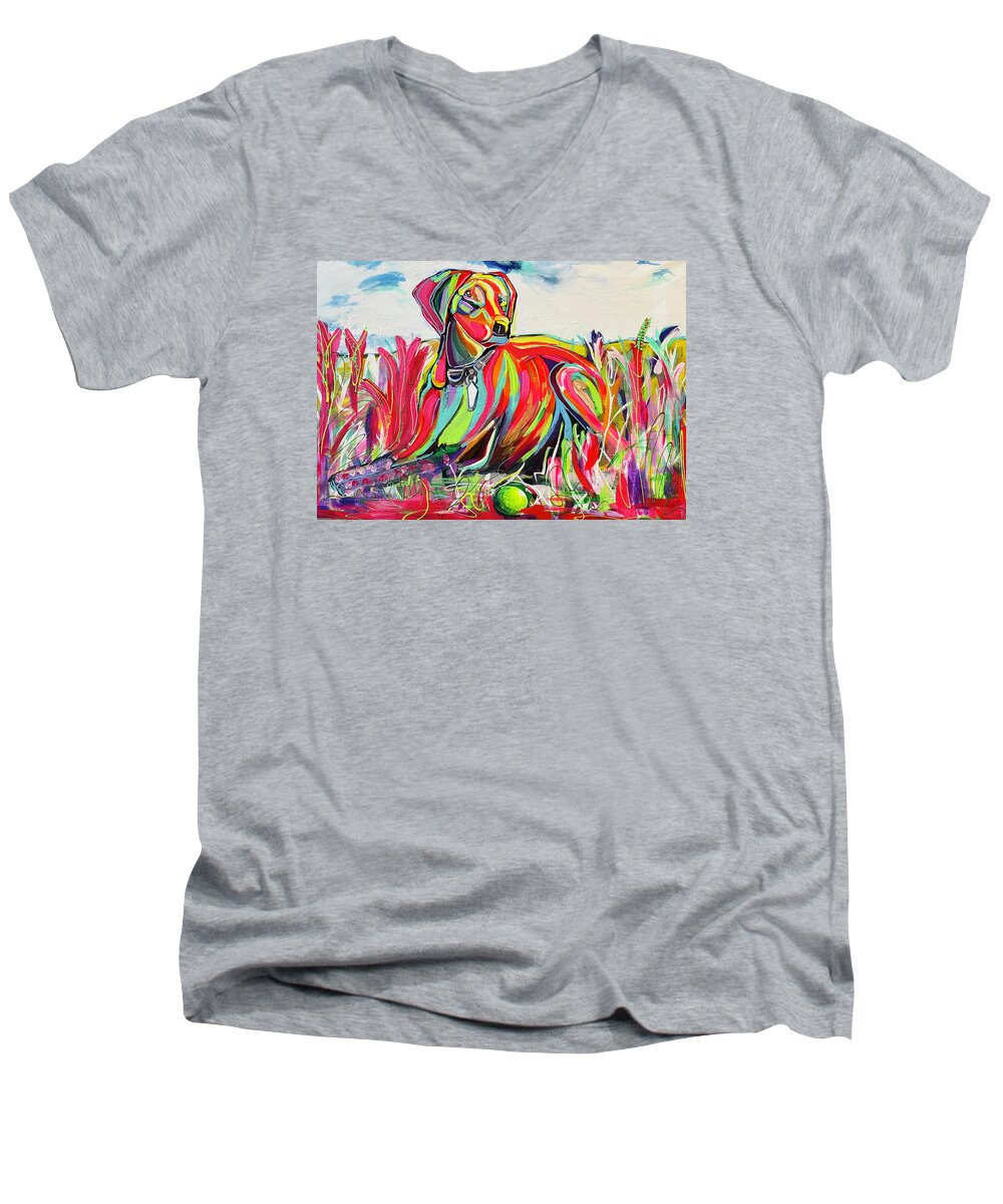 Lexi - Men's V-Neck T-Shirt