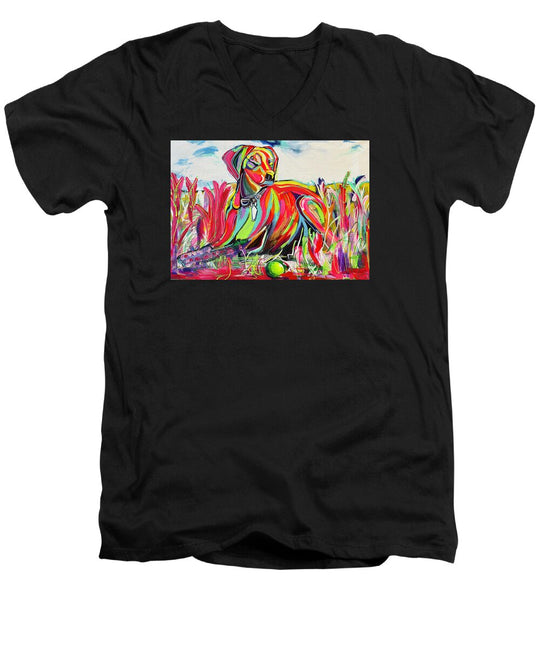 Lexi - Men's V-Neck T-Shirt