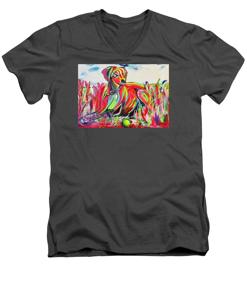 Lexi - Men's V-Neck T-Shirt