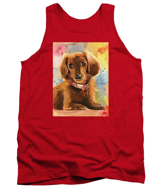 Longhair Dachsund - Tank Top