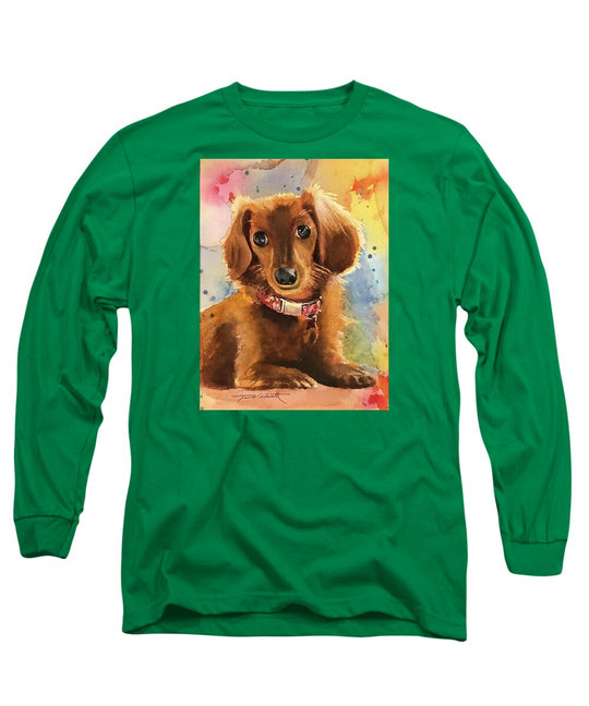Longhair Dachsund - Long Sleeve T-Shirt
