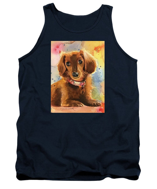 Longhair Dachsund - Tank Top