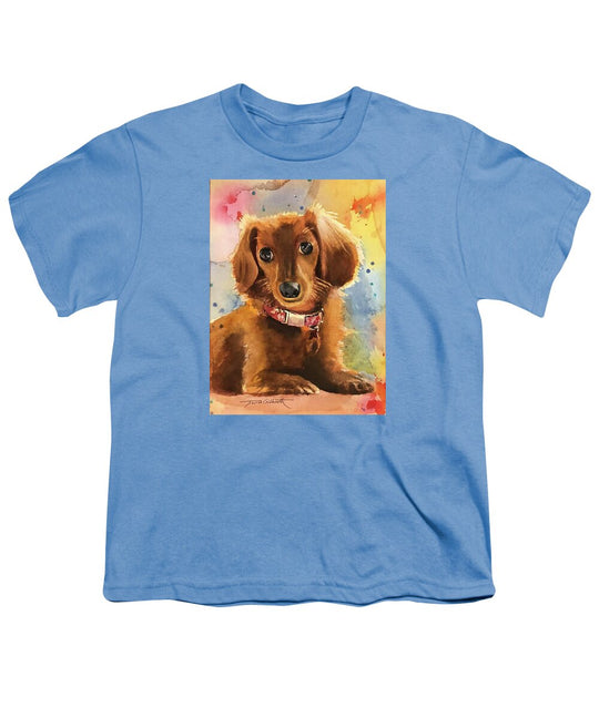 Longhair Dachsund - Youth T-Shirt