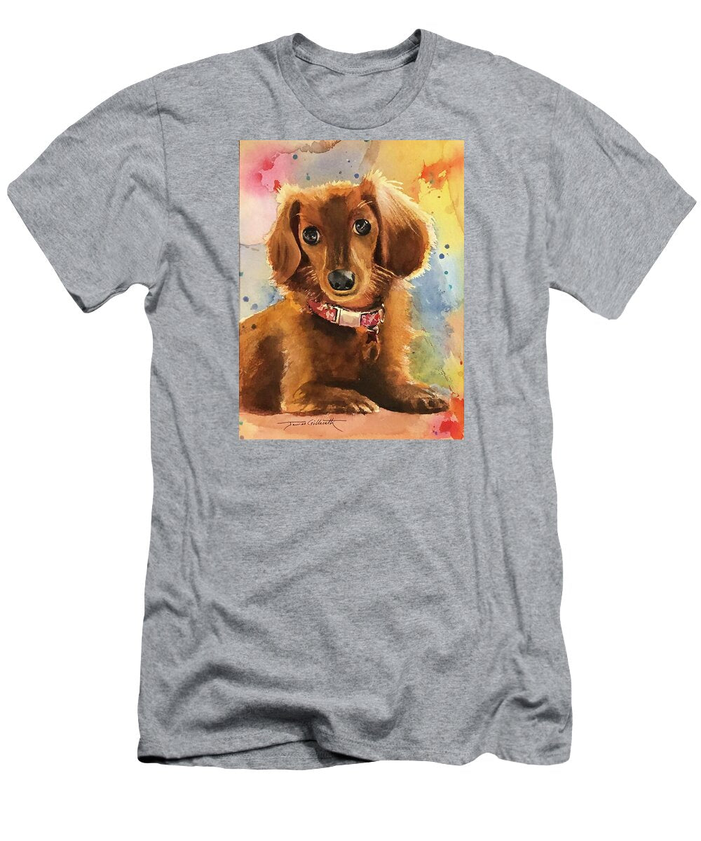 Longhair Dachsund - T-Shirt