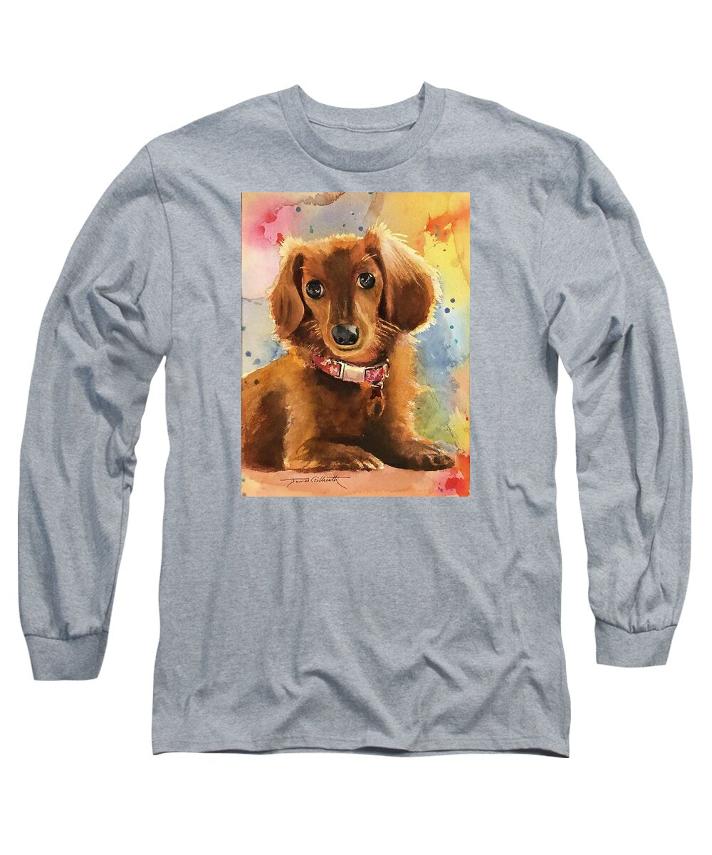 Longhair Dachsund - Long Sleeve T-Shirt