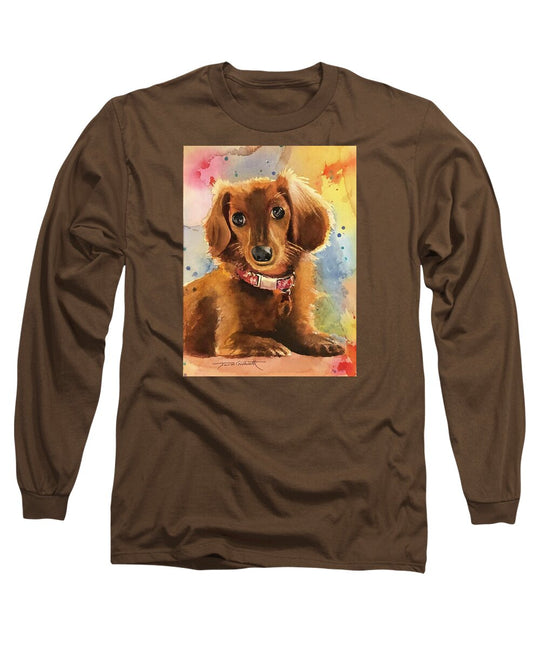 Longhair Dachsund - Long Sleeve T-Shirt