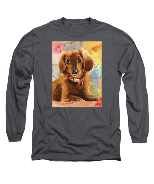 Longhair Dachsund - Long Sleeve T-Shirt