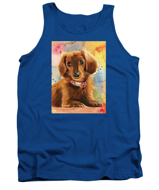 Longhair Dachsund - Tank Top