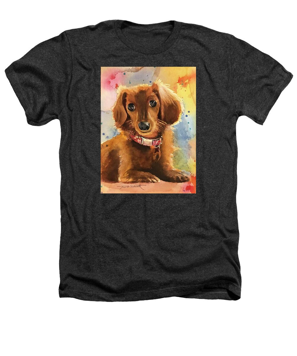 Longhair Dachsund - Heathers T-Shirt