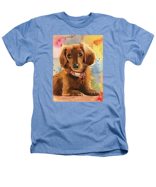 Longhair Dachsund - Heathers T-Shirt