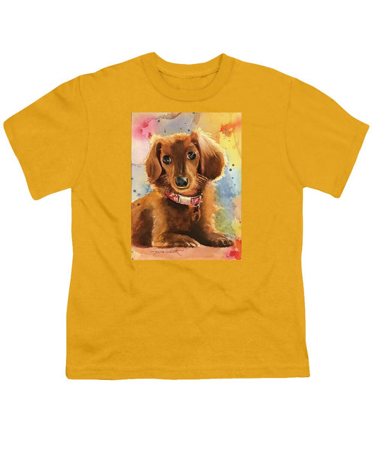 Longhair Dachsund - Youth T-Shirt