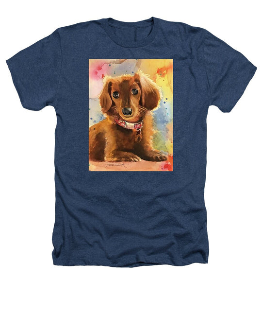 Longhair Dachsund - Heathers T-Shirt
