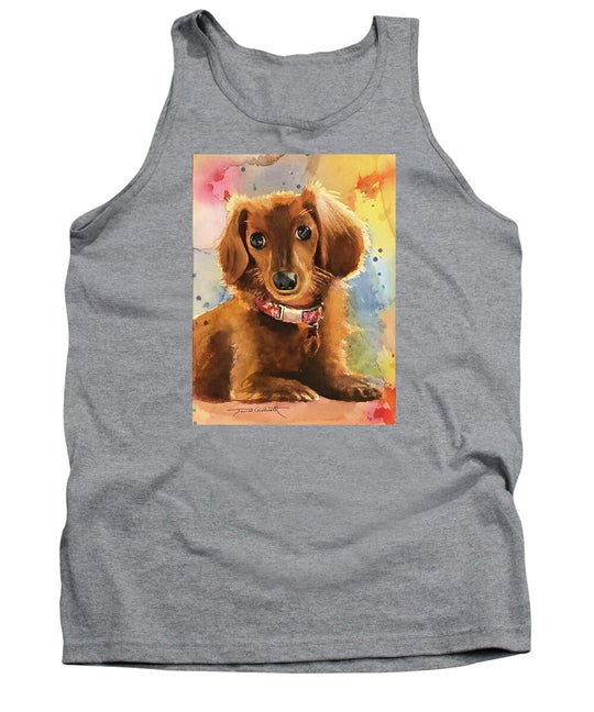 Longhair Dachsund - Tank Top