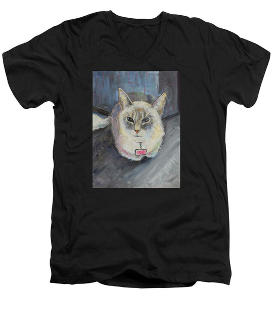 Lucy - Men's V-Neck T-Shirt