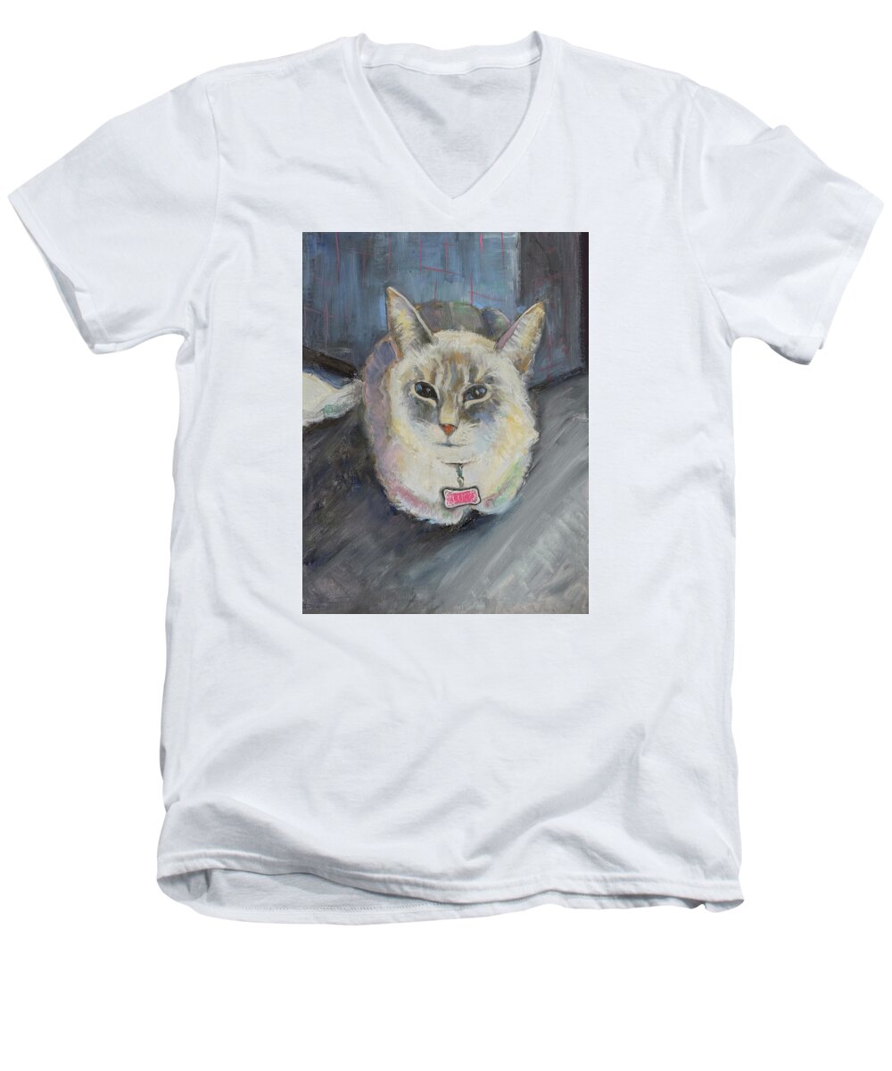 Lucy - Men's V-Neck T-Shirt