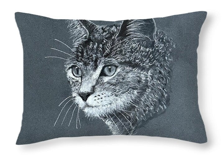 Miss Kitty - Throw Pillow