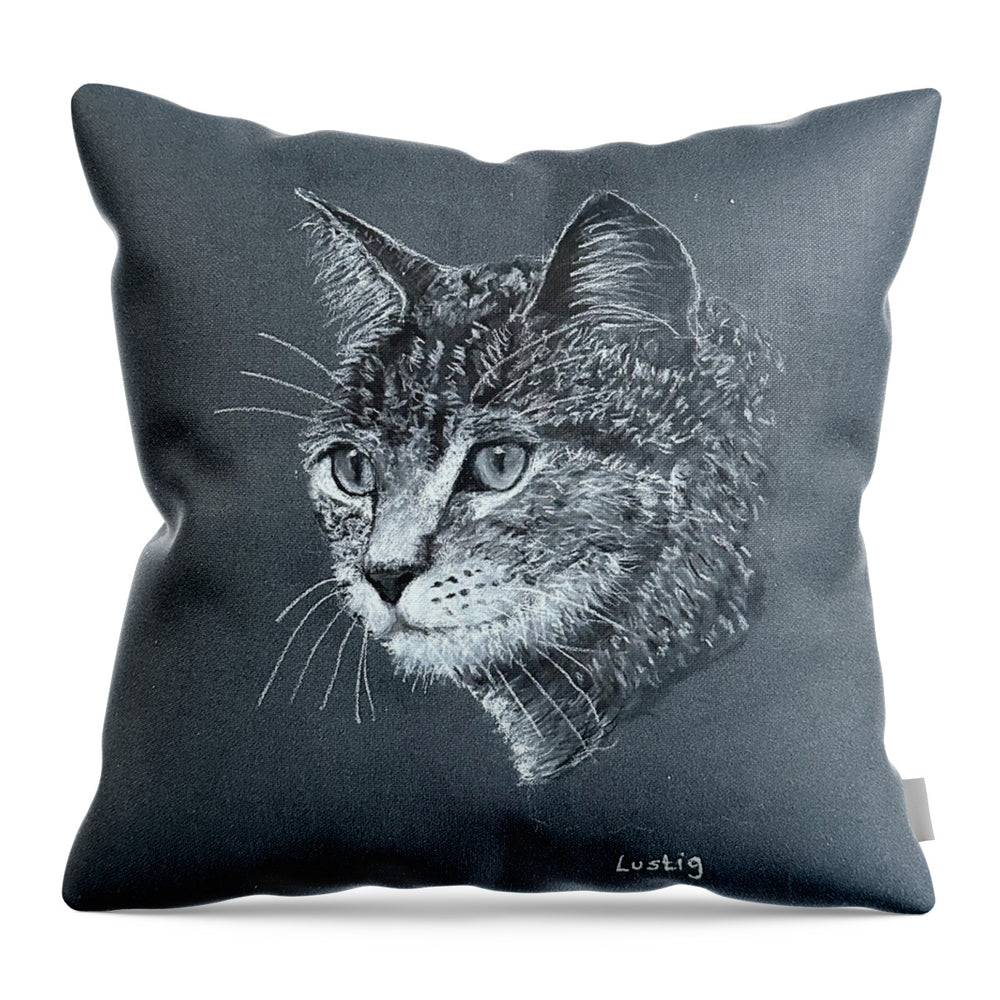 Miss Kitty - Throw Pillow