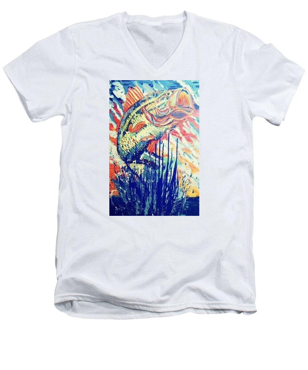 Bassanio Bartholomew  - Men's V-Neck T-Shirt
