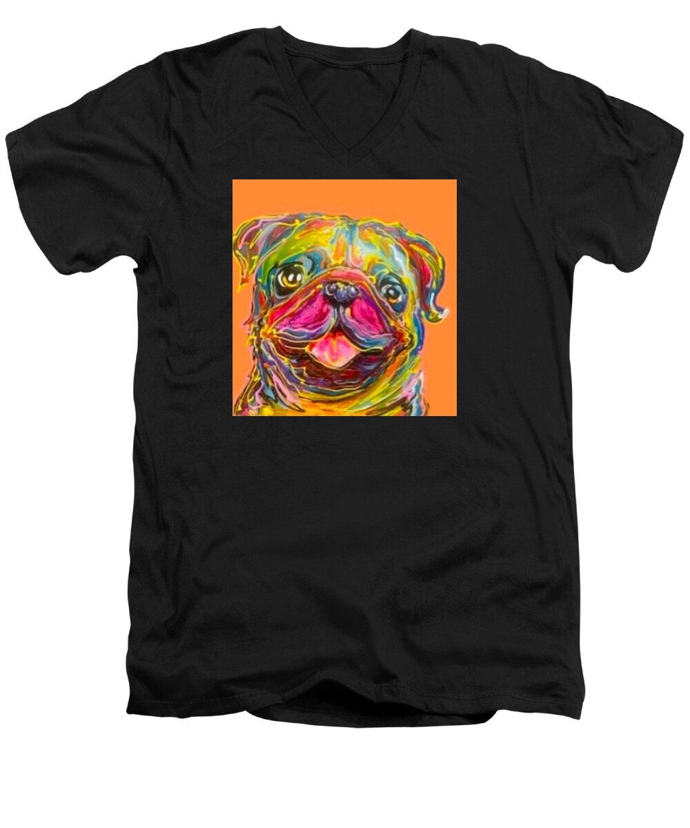 Poppy - Men's V-Neck T-Shirt