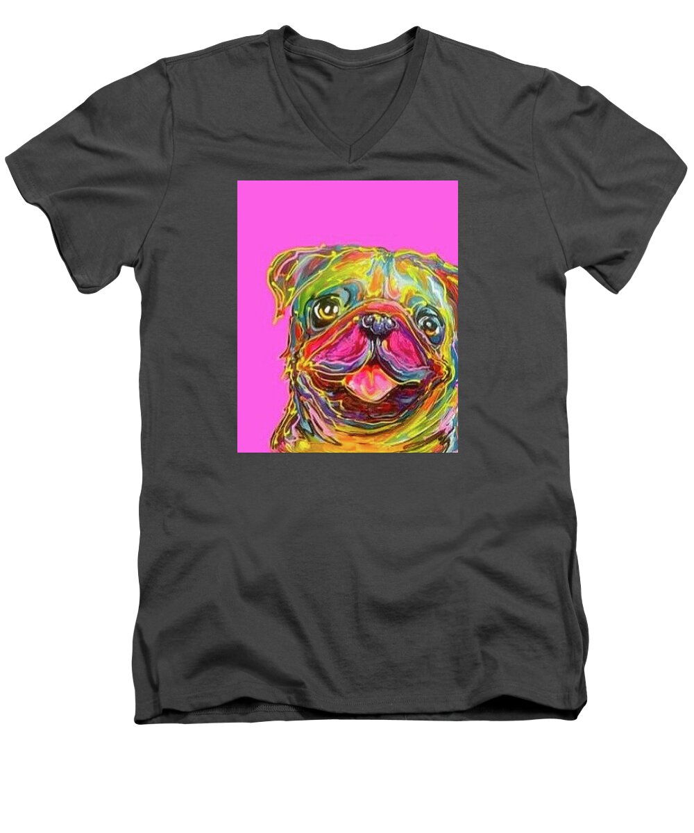 Poppy - Men's V-Neck T-Shirt