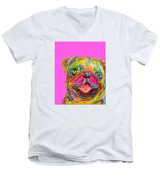 Poppy - Men's V-Neck T-Shirt