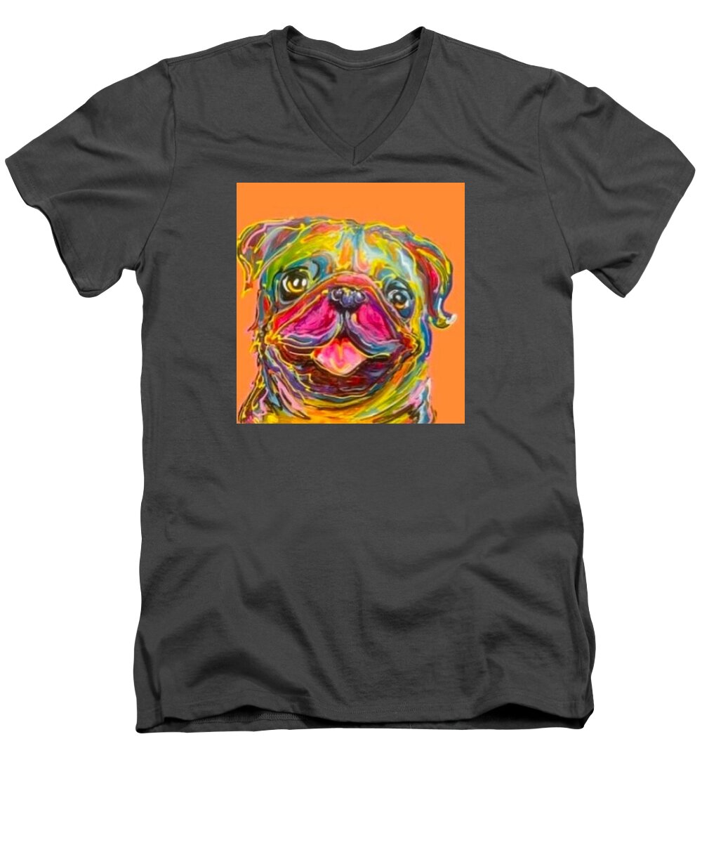 Poppy - Men's V-Neck T-Shirt