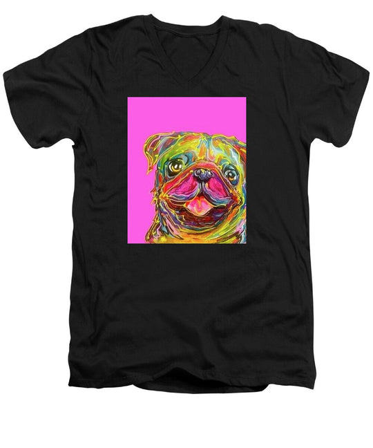 Poppy - Men's V-Neck T-Shirt