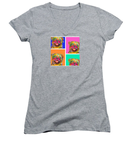 Pup Pop - Women's V-Neck