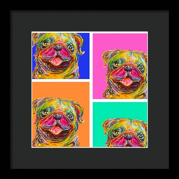 Pup Pop - Framed Print
