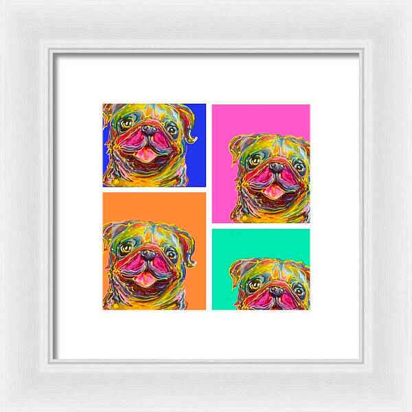 Pup Pop - Framed Print