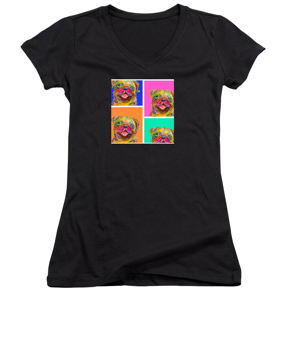 Pup Pop - Women's V-Neck