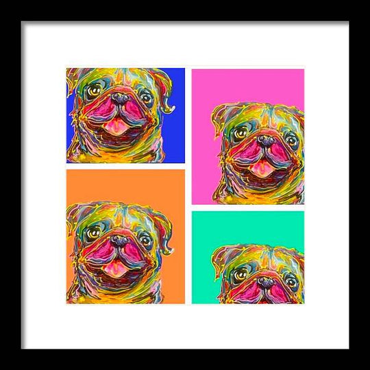 Pup Pop - Framed Print