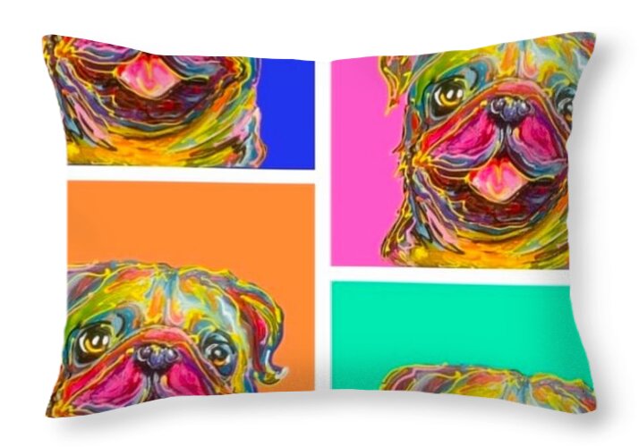 Pup Pop - Throw Pillow