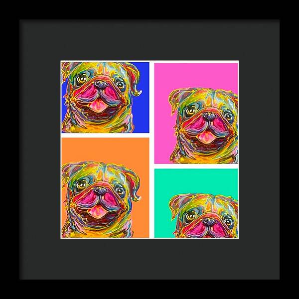 Pup Pop - Framed Print