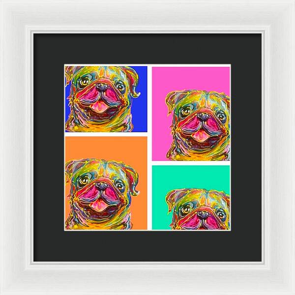 Pup Pop - Framed Print