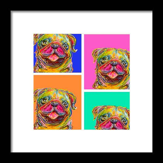 Pup Pop - Framed Print