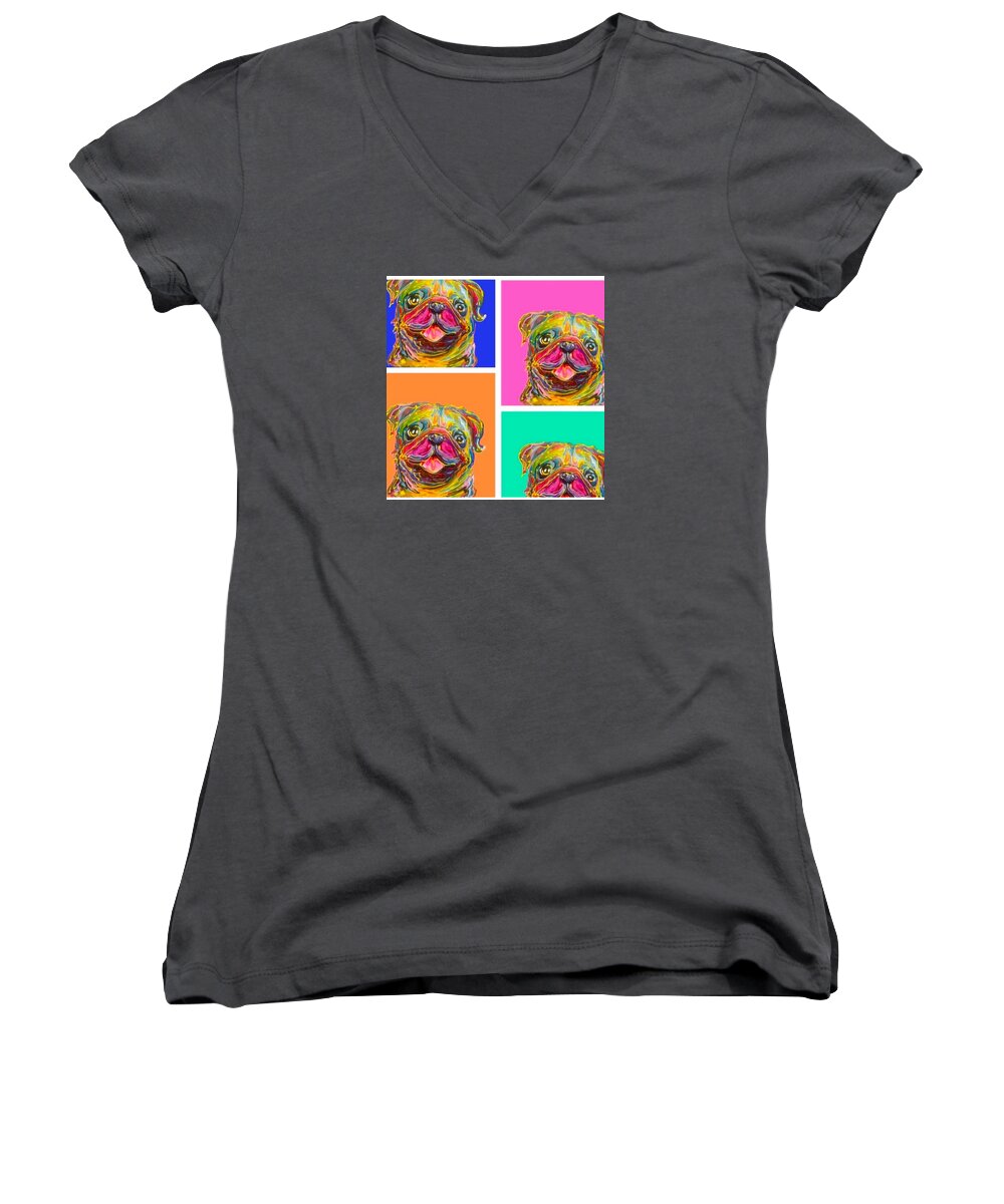 Pup Pop - Women's V-Neck
