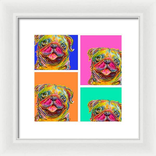 Pup Pop - Framed Print