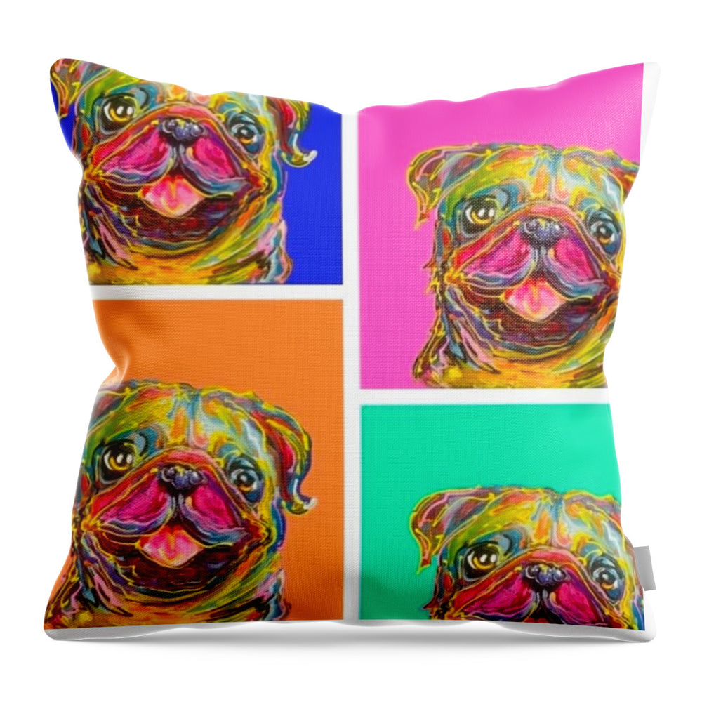 Pup Pop - Throw Pillow