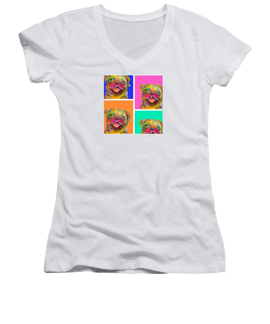 Pup Pop - Women's V-Neck
