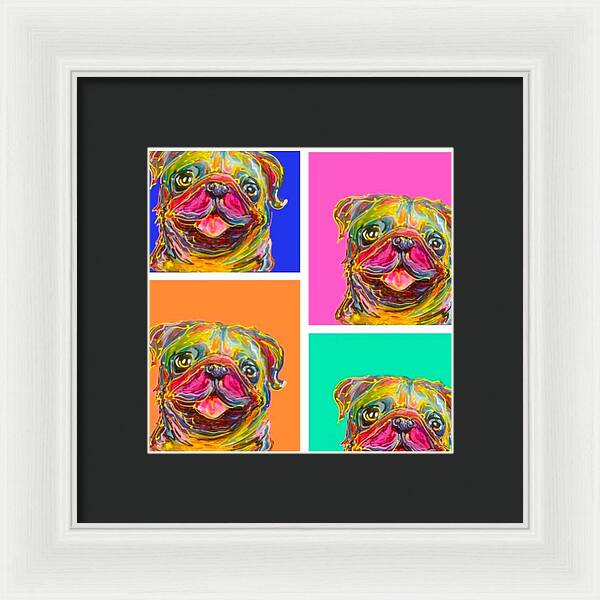Pup Pop - Framed Print