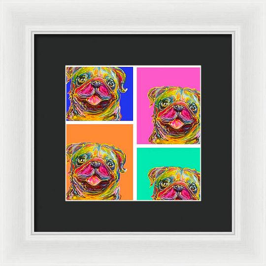 Pup Pop - Framed Print