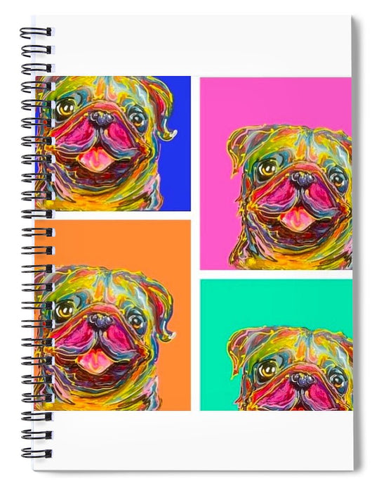 Pup Pop - Spiral Notebook