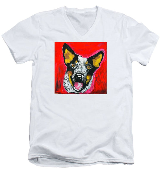 Rowdy - Men's V-Neck T-Shirt